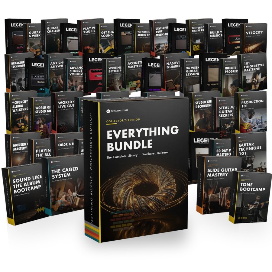 Collectors Edition — every course box plus physical books